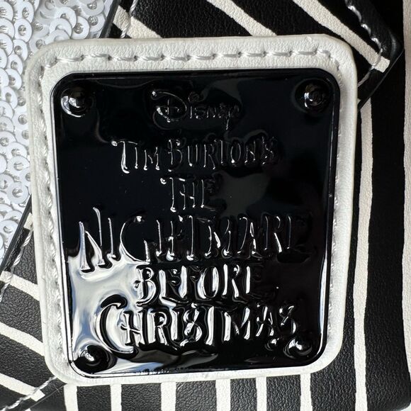 Loungefly Disney Jack Skellington Tim Burton Nightmare Before Christmas Sequin main image 6